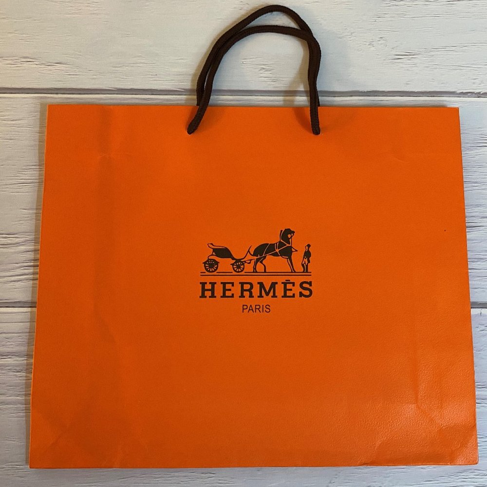 Hermes Paris Gift Bag Only